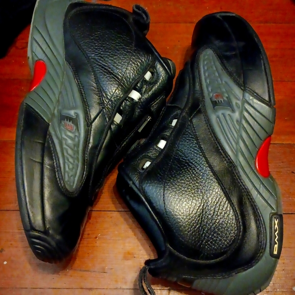 Reebok Allen Iverson Answer 4 Black Grey & Red Mens SZ 11 - Picture 6 of 8